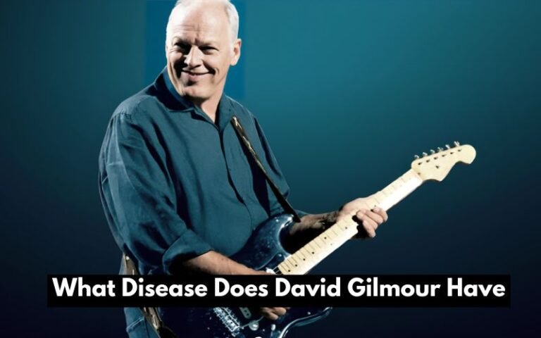 What Disease Does David Gilmour Have