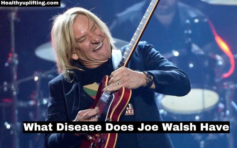 What Disease Does Joe Walsh Have